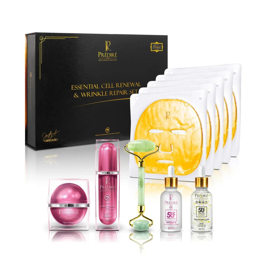 Predire Paris Essential Cell Renewal & Wrinkle Repair Set New In Box MSRP $3300